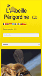 Mobile Screenshot of abeille-perigordine.fr