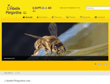 Tablet Screenshot of abeille-perigordine.fr